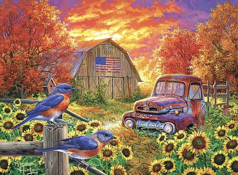 Old Glory - Cra-Z-Art puzzle collectible [Barcode 4895145435321] - Main Image 2