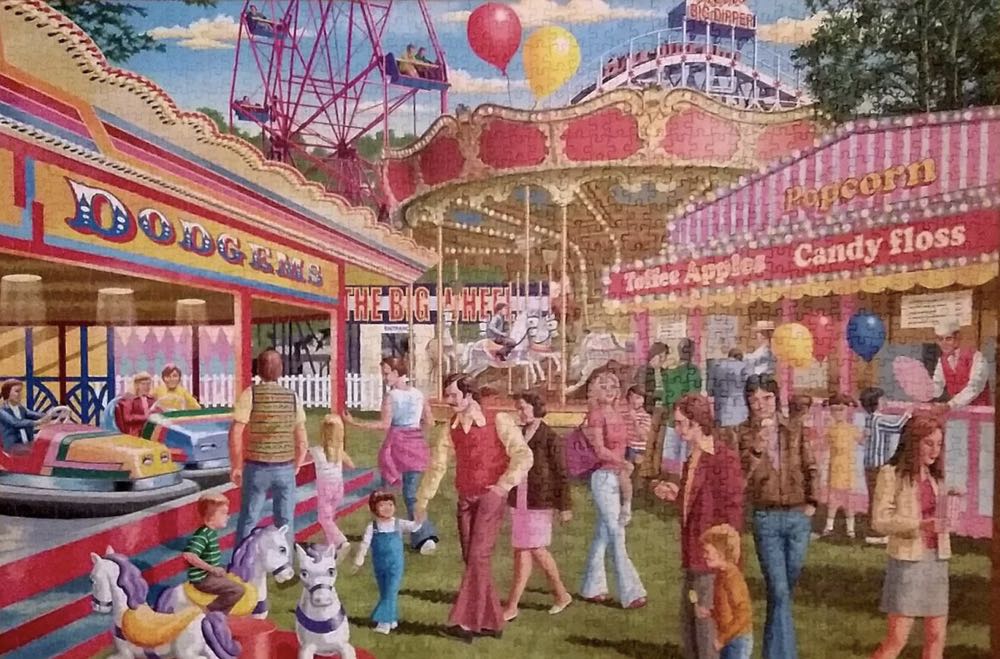 Fun At The Fair - Falcon de luxe puzzle collectible [Barcode 8710126112595] - Main Image 3