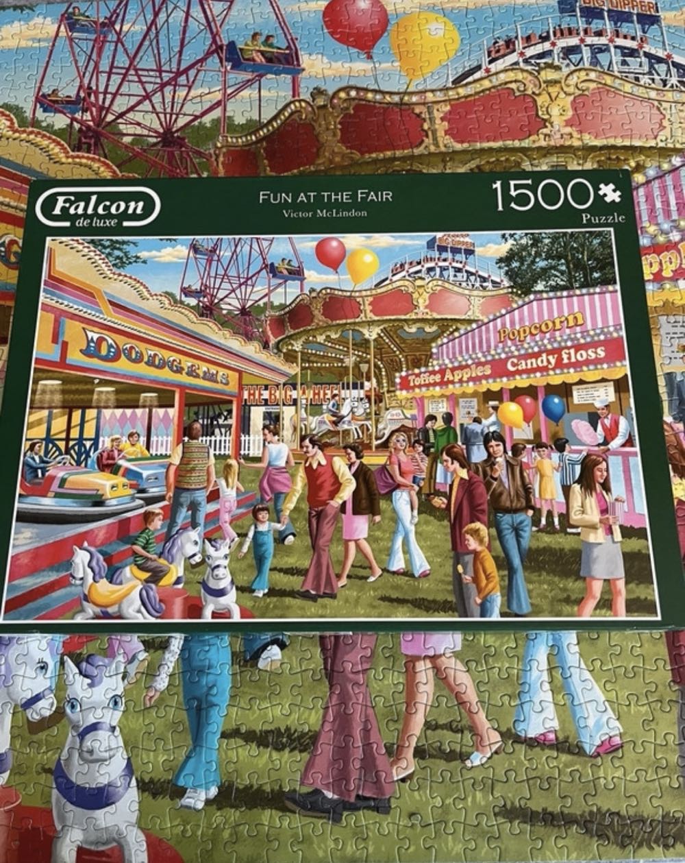 Fun At The Fair - Falcon de luxe puzzle collectible [Barcode 8710126112595] - Main Image 4