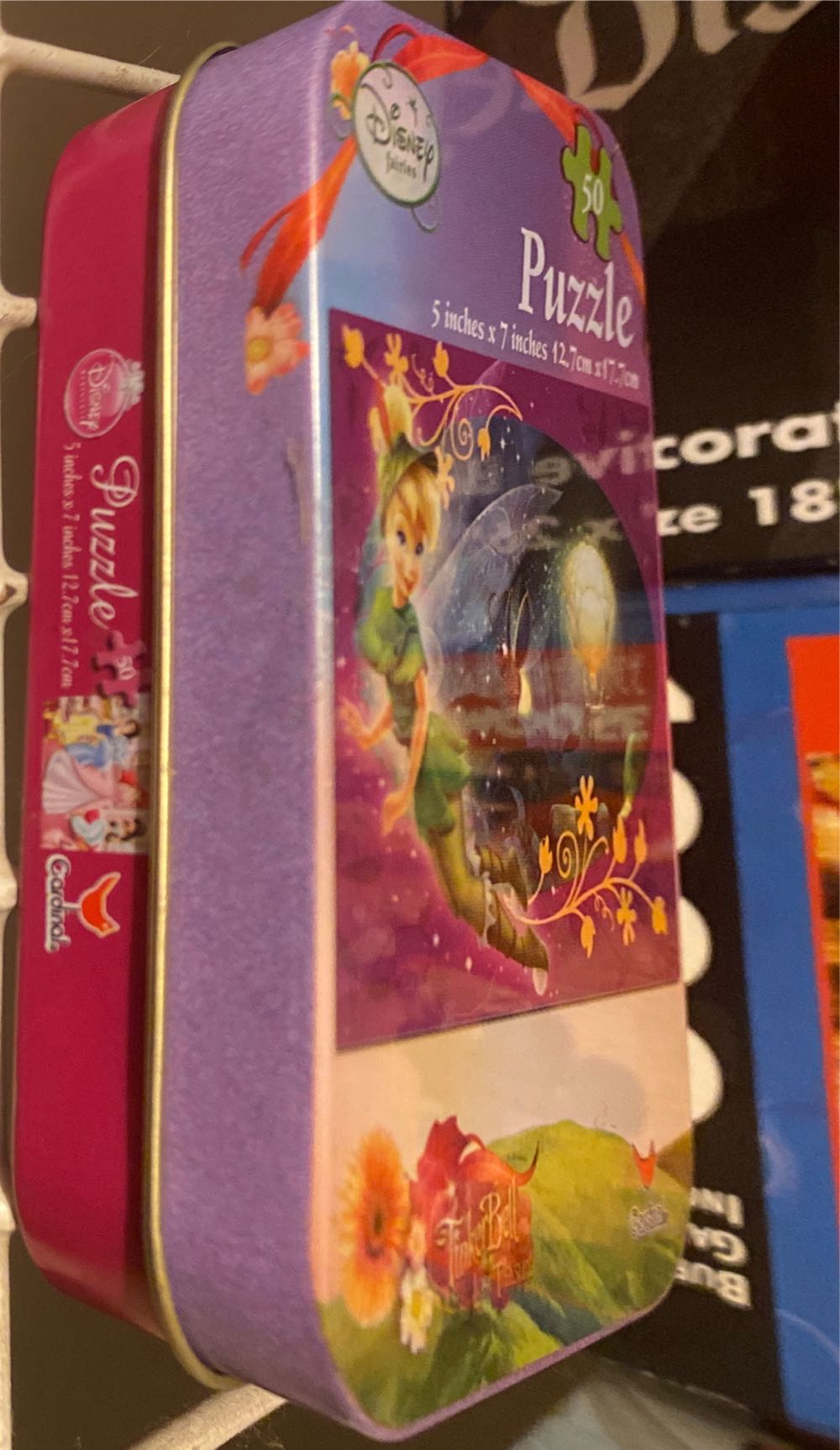 Mini Tin Tinker bell  puzzle collectible [Barcode 047754666359] - Main Image 2