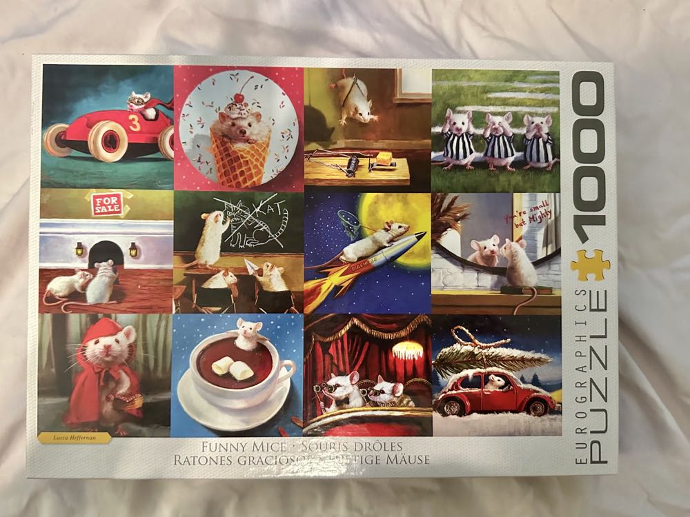 Funny Mice - Eurographics 🇨🇦 puzzle collectible [Barcode 628136656955] - Main Image 2