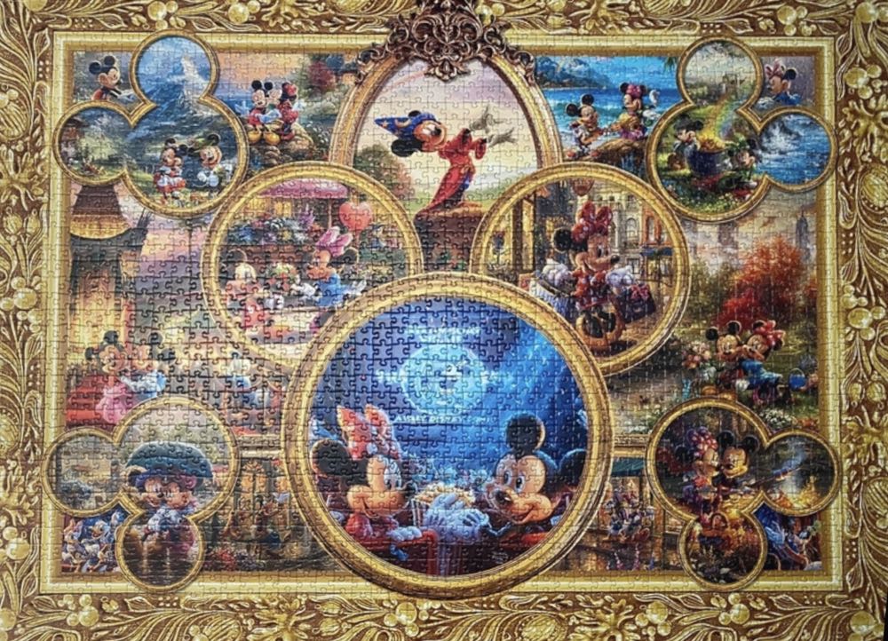 Mickey & Minnie Dream Collage - Schmidt🇩🇪 puzzle collectible [Barcode 4001504573713] - Main Image 3