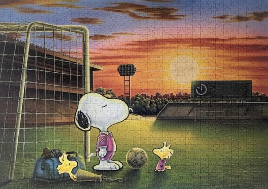 Professionals on the Ball/Snoopy And Woodstock 🟦🇨🇦 - Ravensburger puzzle collectible [Barcode 4005556160624] - Main Image 3