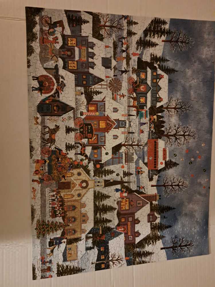 Good Wishes, Good Cheer - Ceaco puzzle collectible [Barcode 021081231664] - Main Image 2