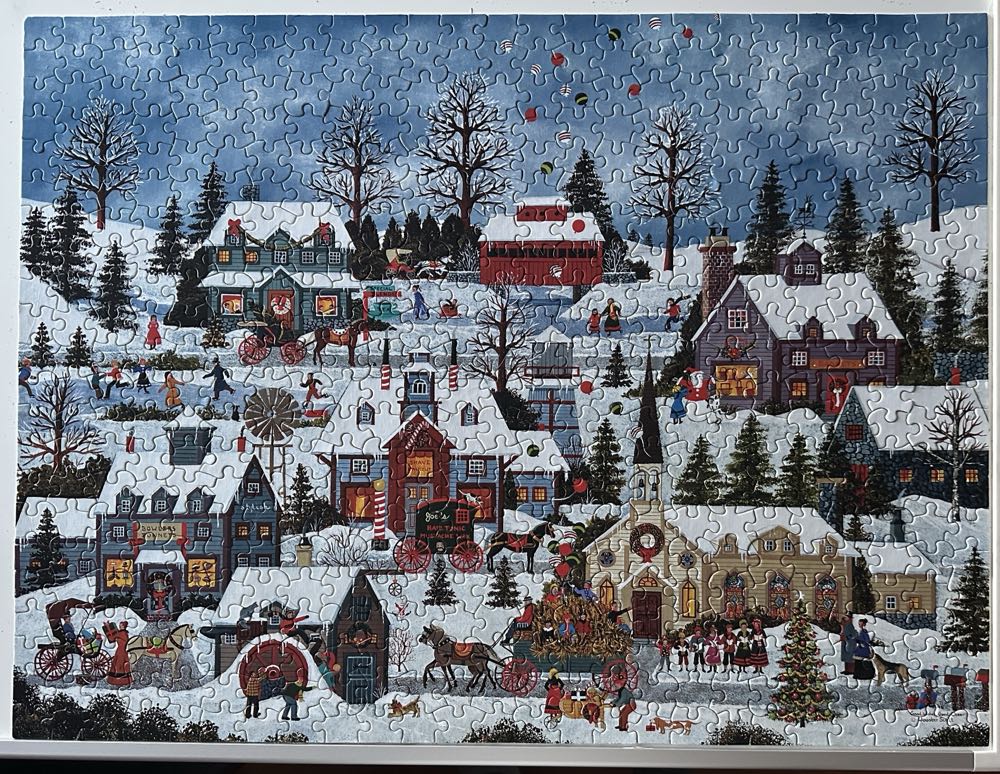 Good Wishes, Good Cheer - Ceaco puzzle collectible [Barcode 021081231664] - Main Image 3