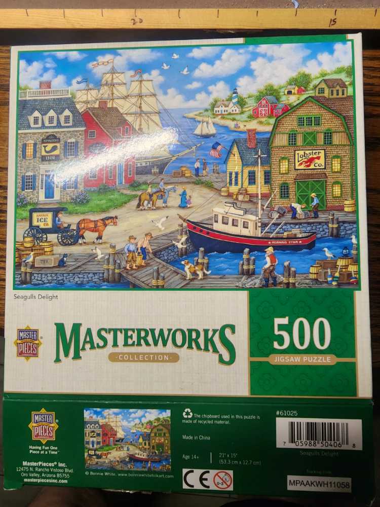Seagulls Delight - Masterworks puzzle collectible - Main Image 2