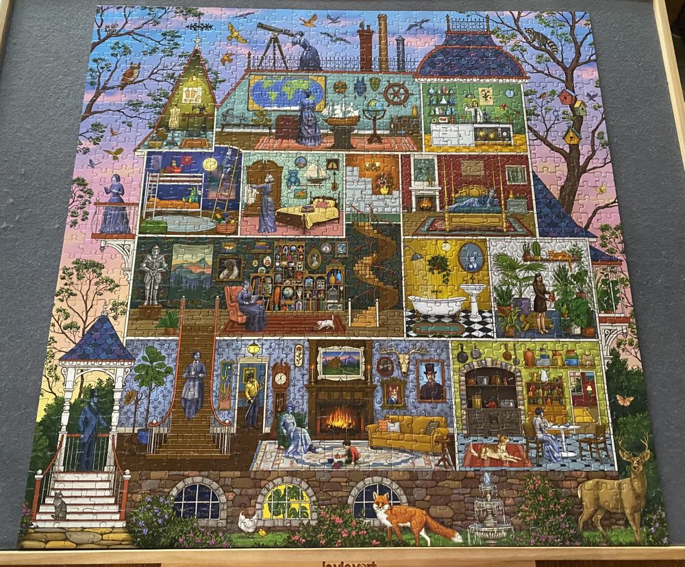 The Alchemist’s Home - Eeboo puzzle collectible [Barcode 689196513664] - Main Image 2