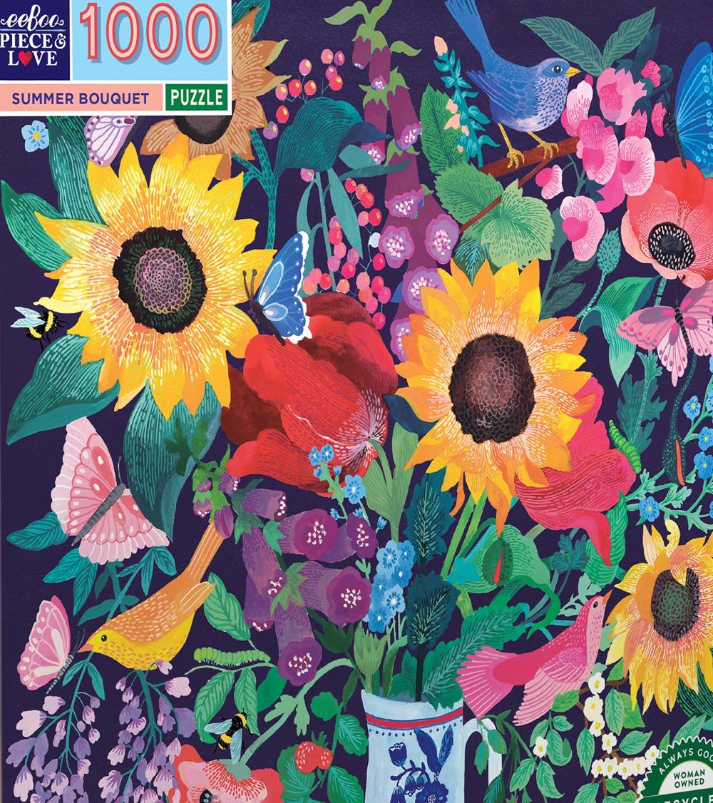 Summer Bouquet - Eeboo puzzle collectible - Main Image 2