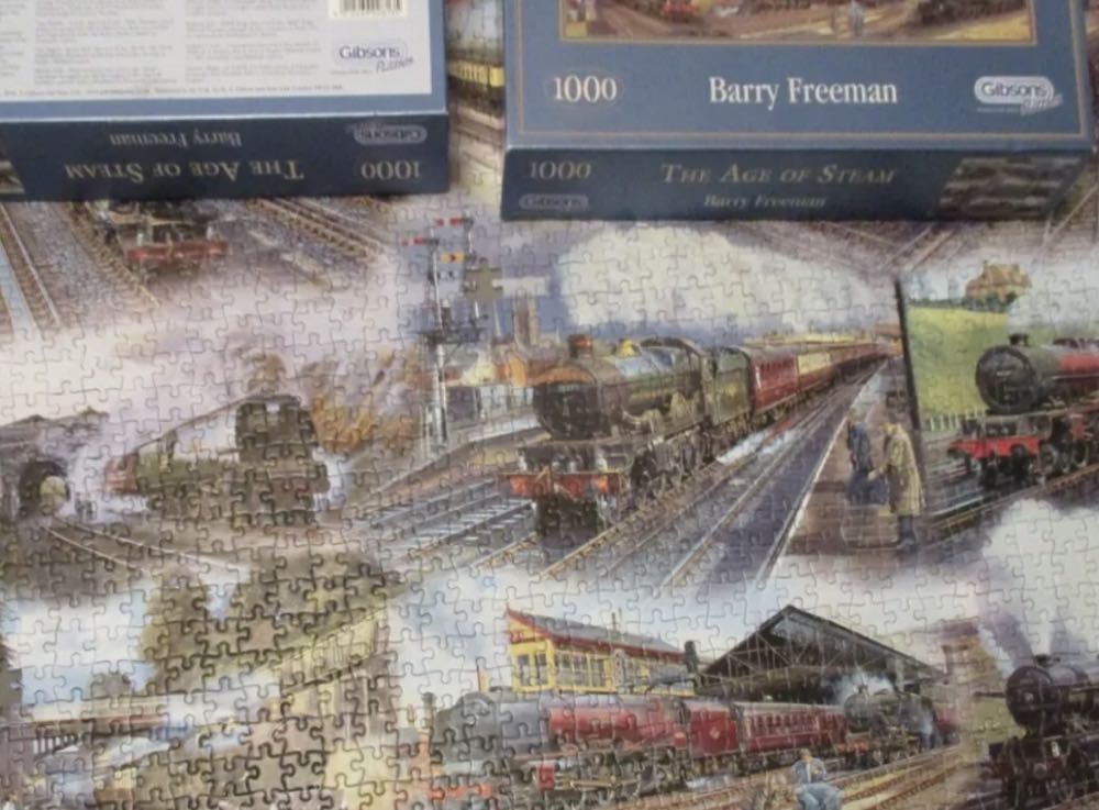 The Age Of Steam  - Gibsons 🇬🇧 puzzle collectible [Barcode 5012269008135] - Main Image 4