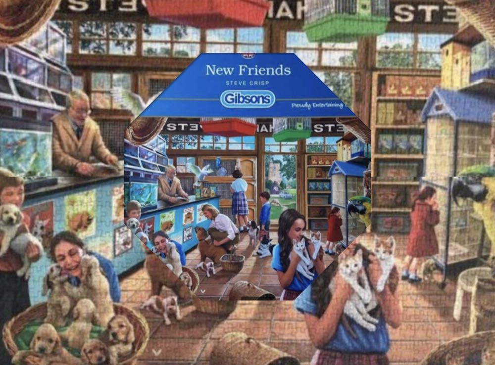 New Friends - Gibsons puzzle collectible [Barcode 5012269061970] - Main Image 4