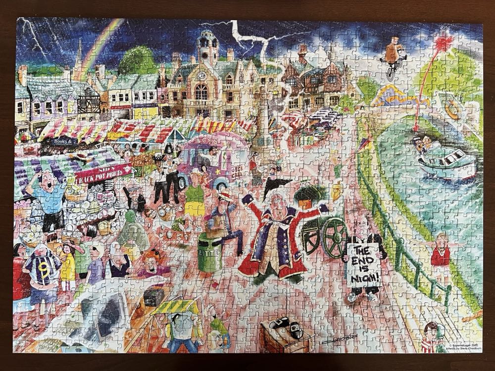 Market Mayhem - Ravensburger puzzle collectible [Barcode 4005556158980] - Main Image 2