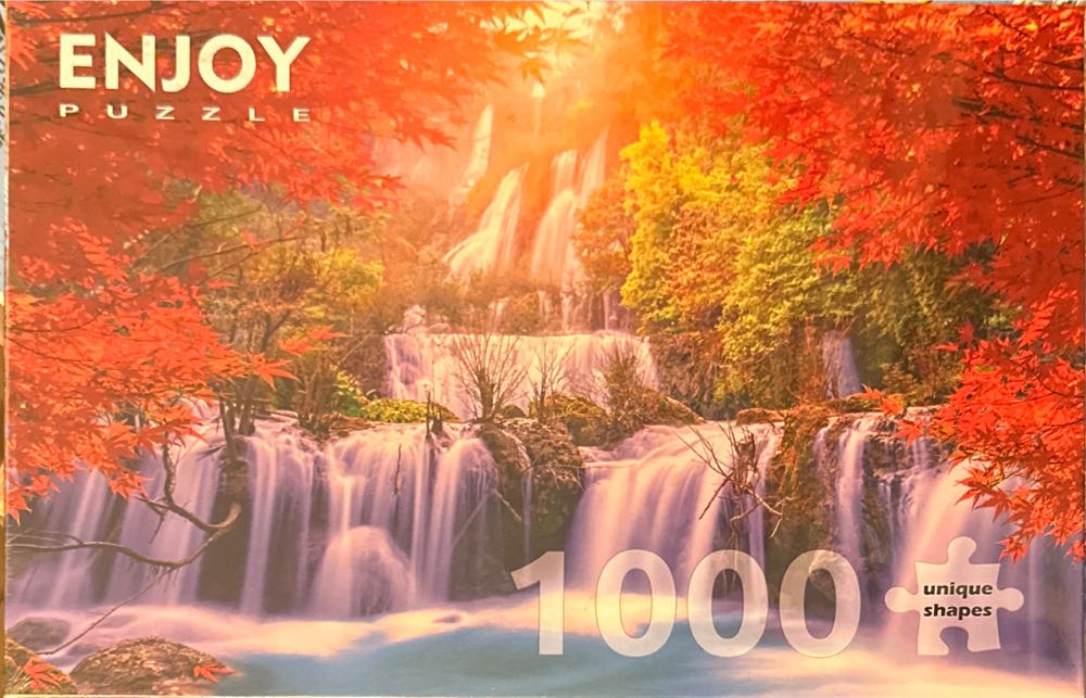 Waterfall In Autumn Thailand - Enjoy puzzle collectible [Barcode 5949194012879] - Main Image 1