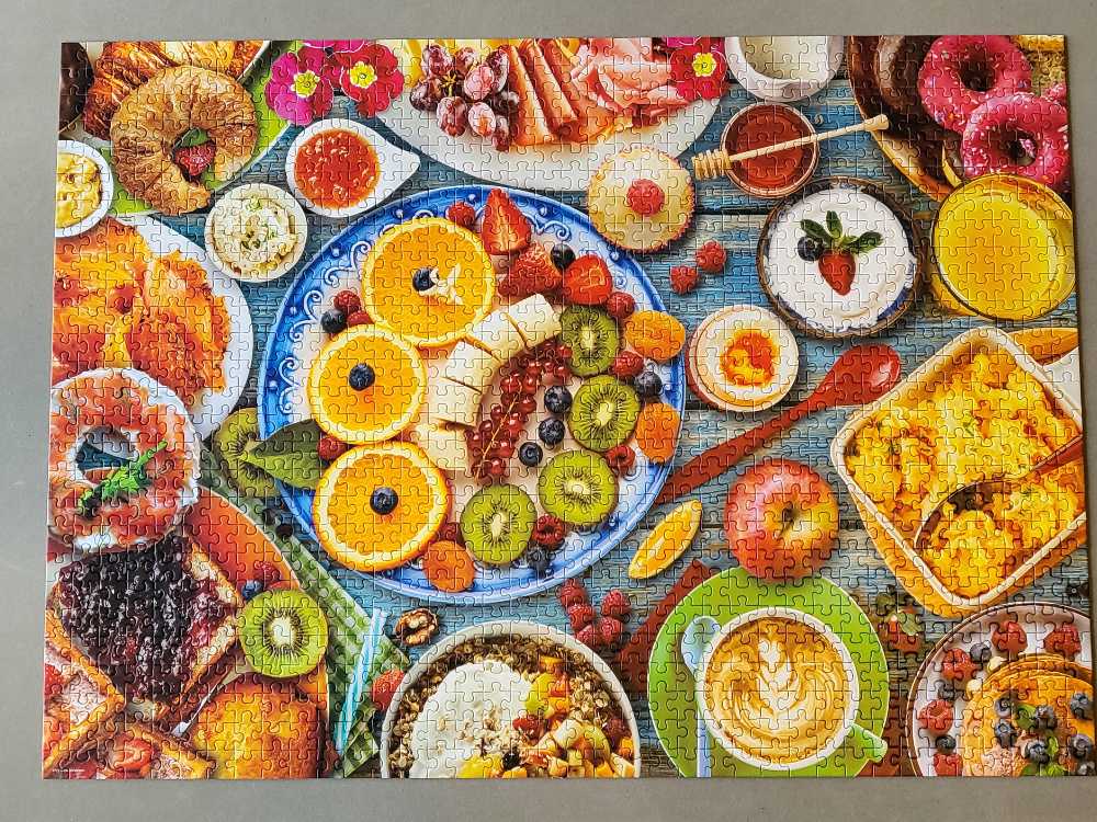 Breakfast Table- JENNI - EuroGraphics puzzle collectible [Barcode 628136657723] - Main Image 2