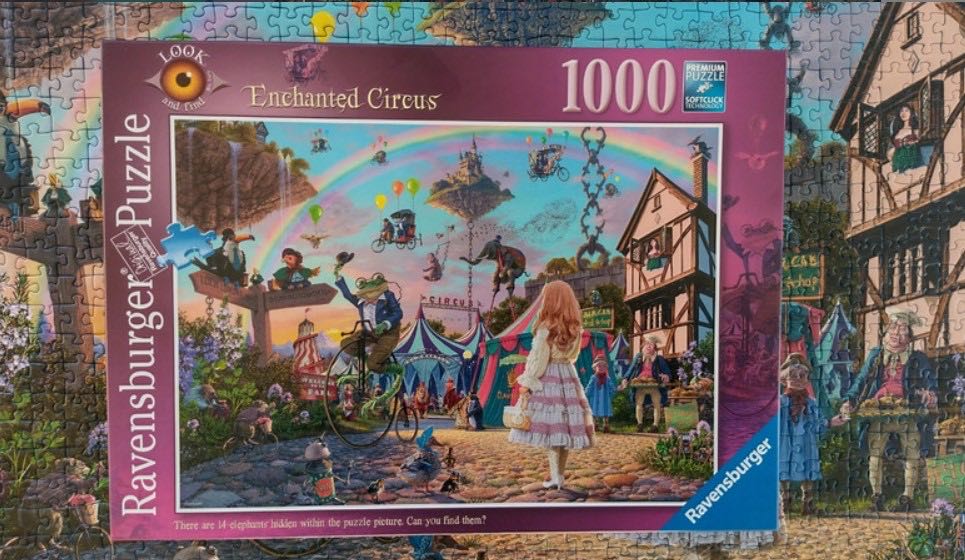 Enchanted Circus - Ravensburger 🇩🇪 puzzle collectible [Barcode 4005556174829] - Main Image 4