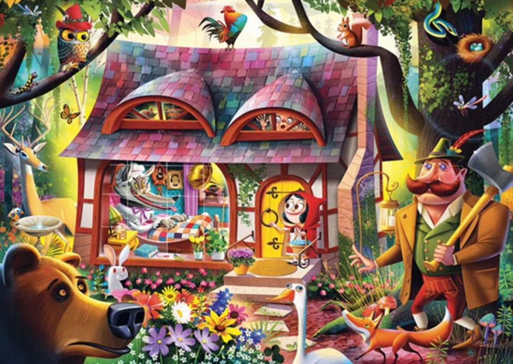 Come In Red Riding Hood - Ravensburger puzzle collectible [Barcode 4005556174621] - Main Image 2