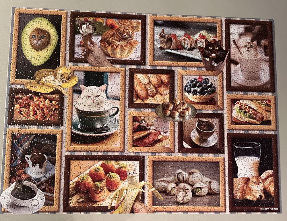 Cats Are Everywhere - KI Puzzles puzzle collectible [Barcode 773392021198] - Main Image 2