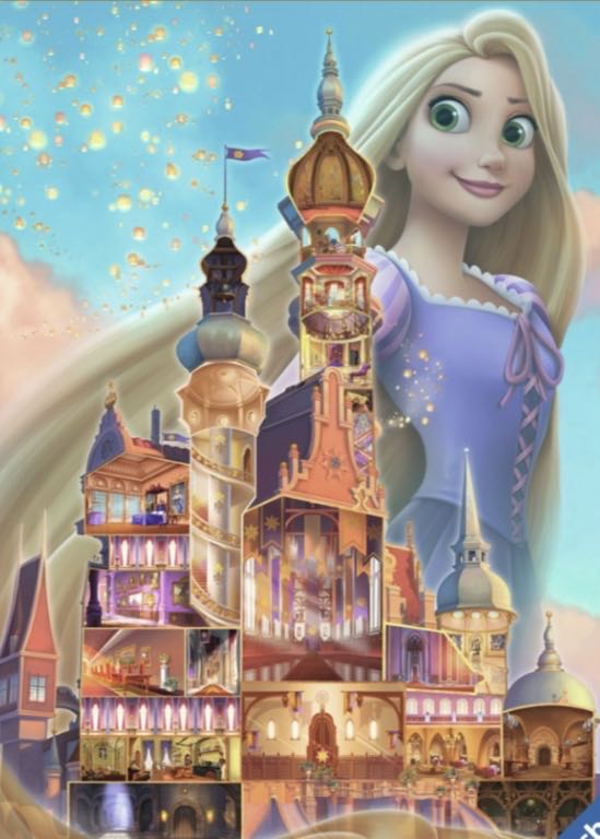 Rapunzel - Disney Castle Collection - Ravensburger puzzle collectible [Barcode 4005556173365] - Main Image 2