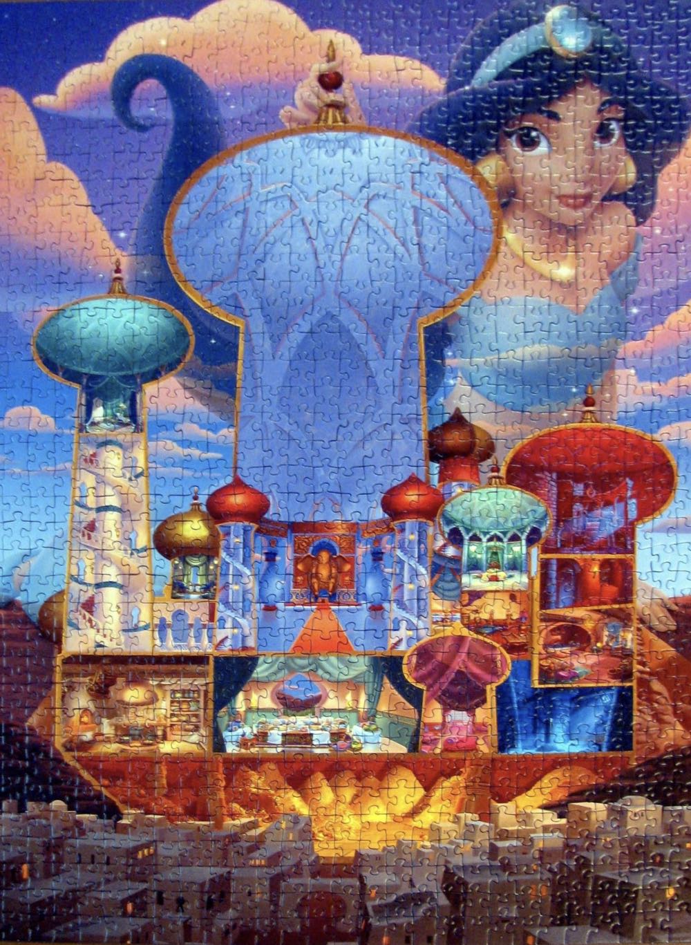 Jasmine - Disney Castle Collection (Sold) - Ravensburger puzzle collectible [Barcode 4005556173303] - Main Image 3