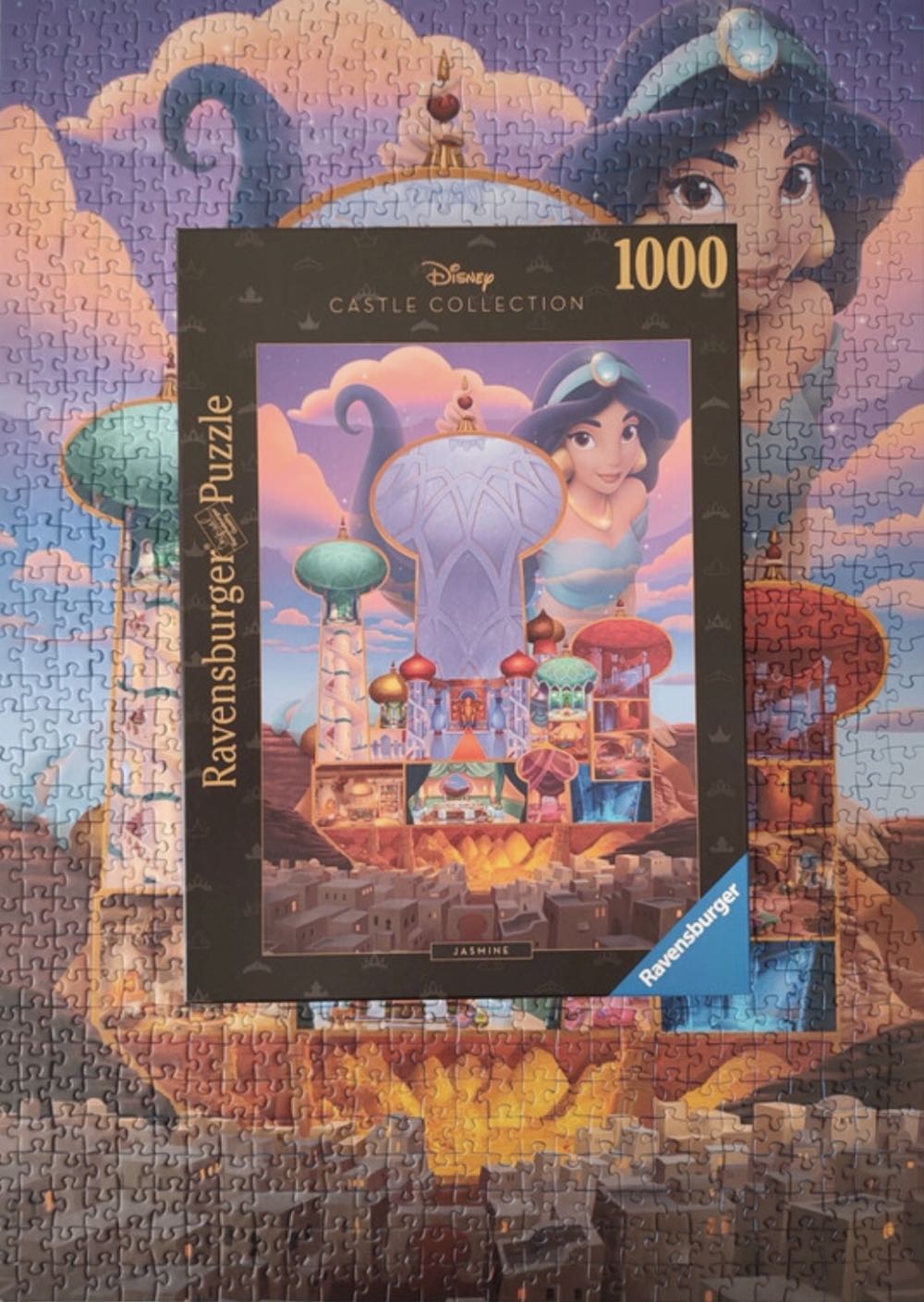 Jasmine - Disney Castle Collection (Sold) - Ravensburger puzzle collectible [Barcode 4005556173303] - Main Image 4