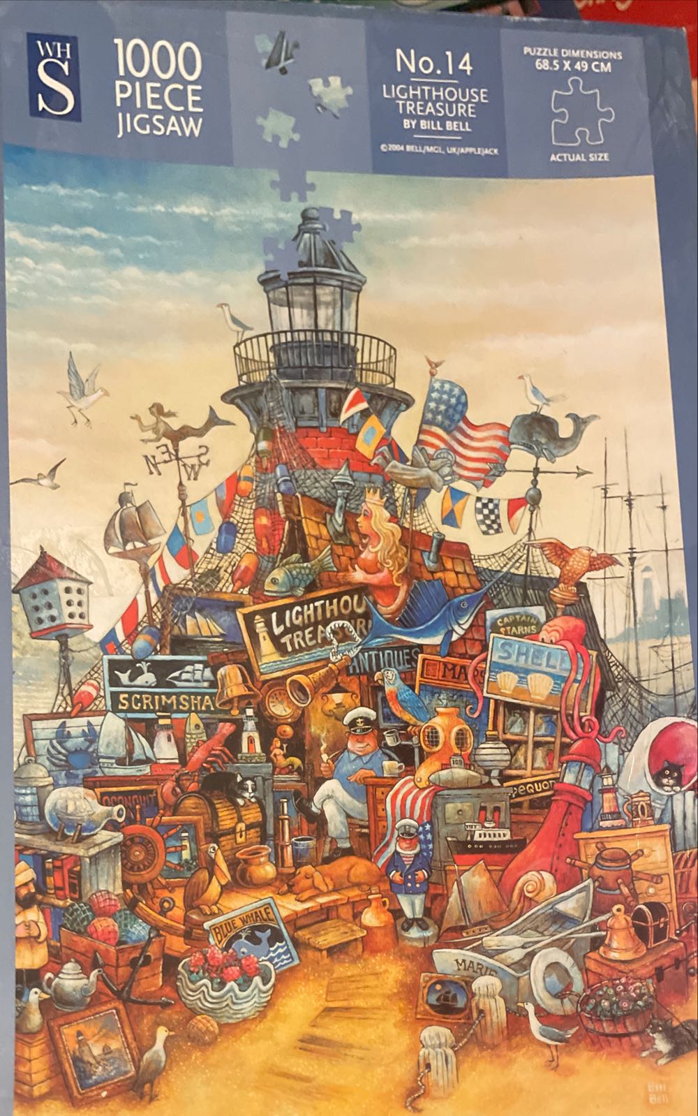 Birds: Great Horned Owl. 1000 Pieces