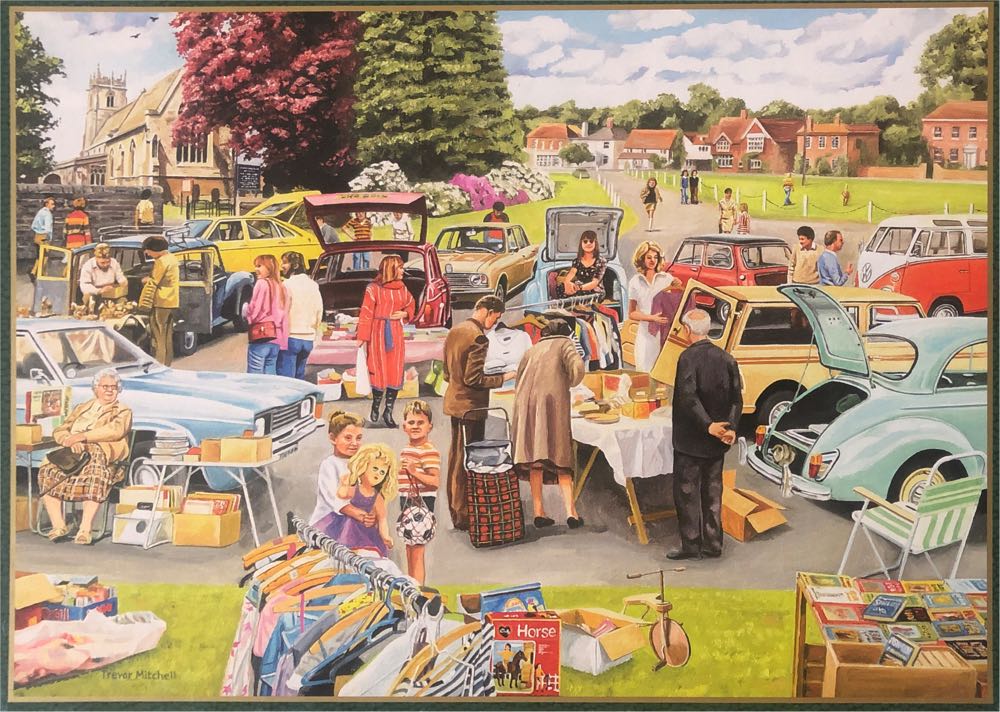 Car Boot Sale - Falcon de luxe puzzle collectible [Barcode 8710126110041] - Main Image 2