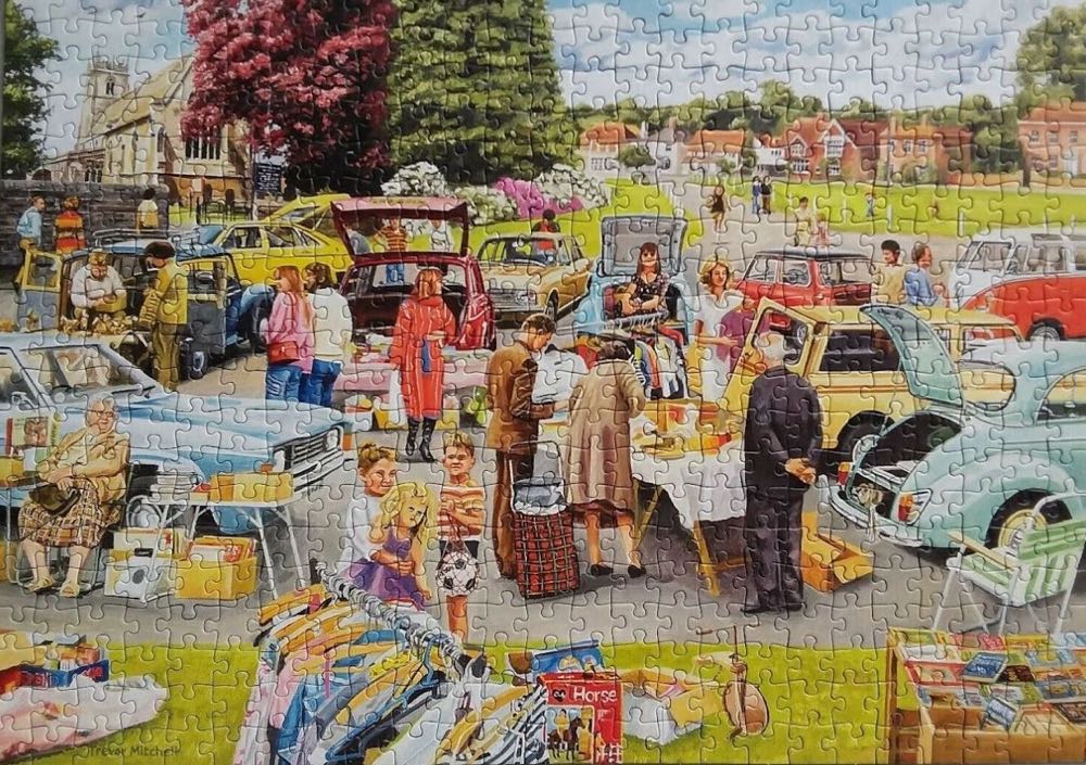 Car Boot Sale - Falcon de luxe puzzle collectible [Barcode 8710126110041] - Main Image 3