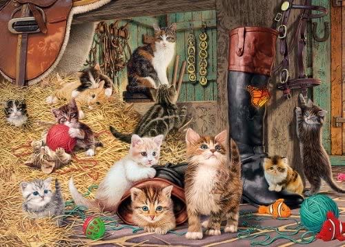 Discoveries Kitten Capers - Gibsons 🇬🇧 puzzle collectible [Barcode 5012269070477] - Main Image 2