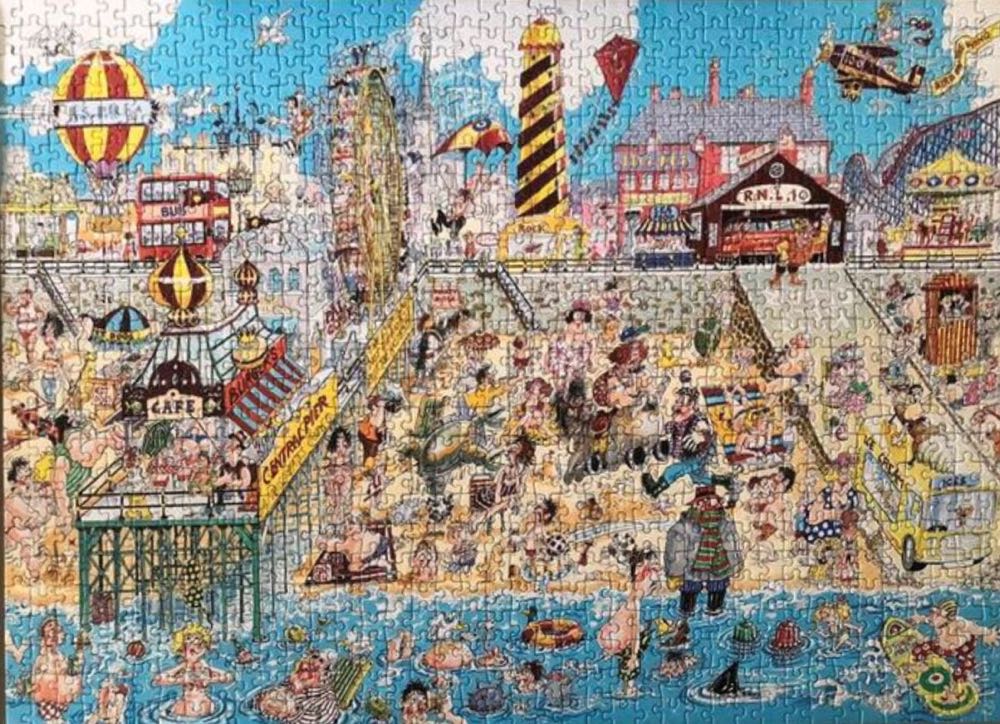 The Great British Seaside - Gibsons puzzle collectible [Barcode 5012269004908] - Main Image 3