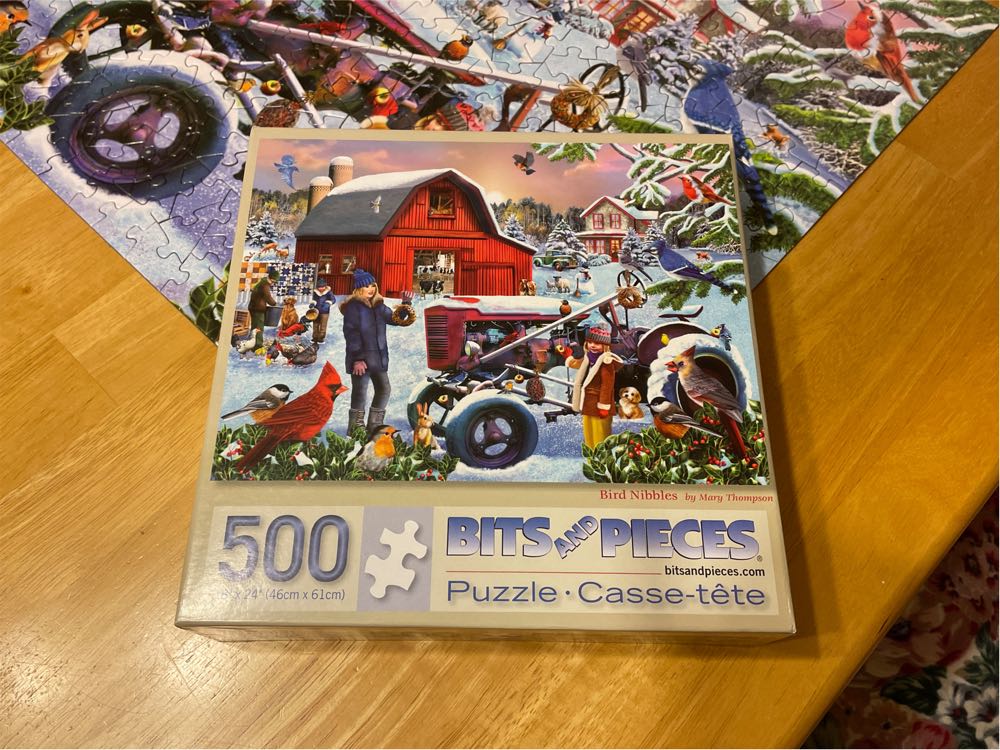 Bird Nibbles - Bits & Pieces puzzle collectible [Barcode 192949046451] - Main Image 4