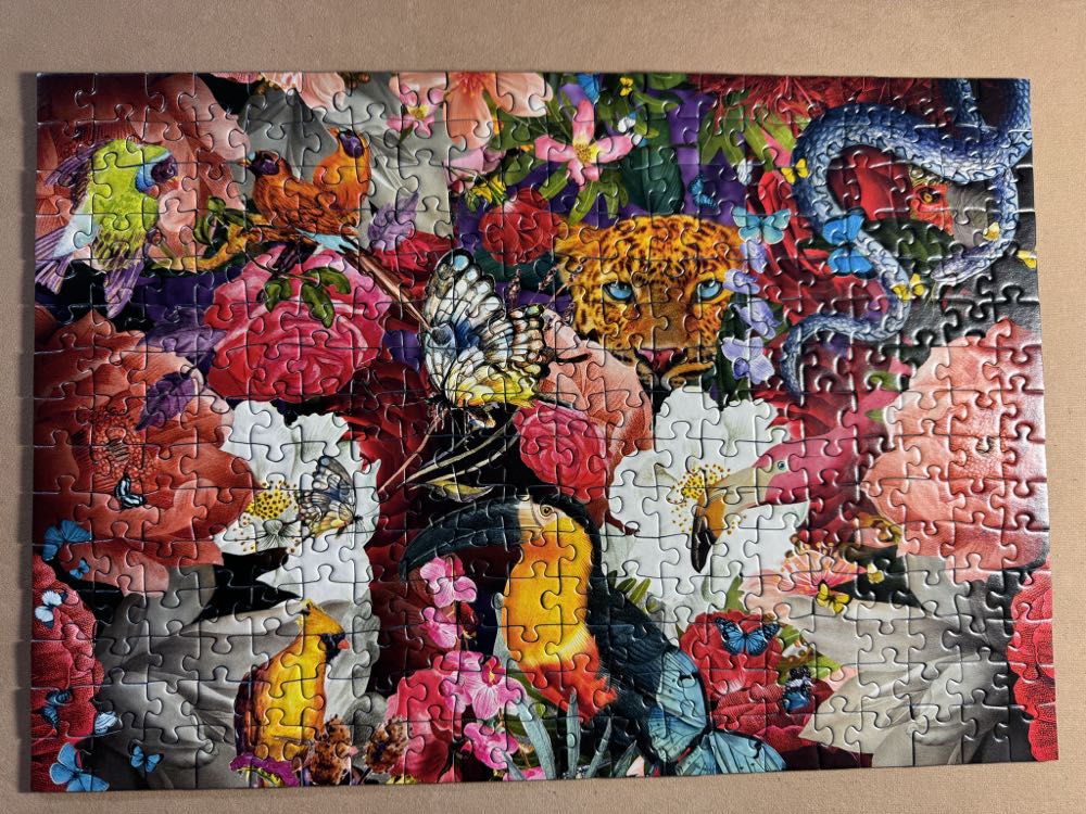 Tropical Flowers✅ - Ravensburger puzzle collectible - Main Image 2
