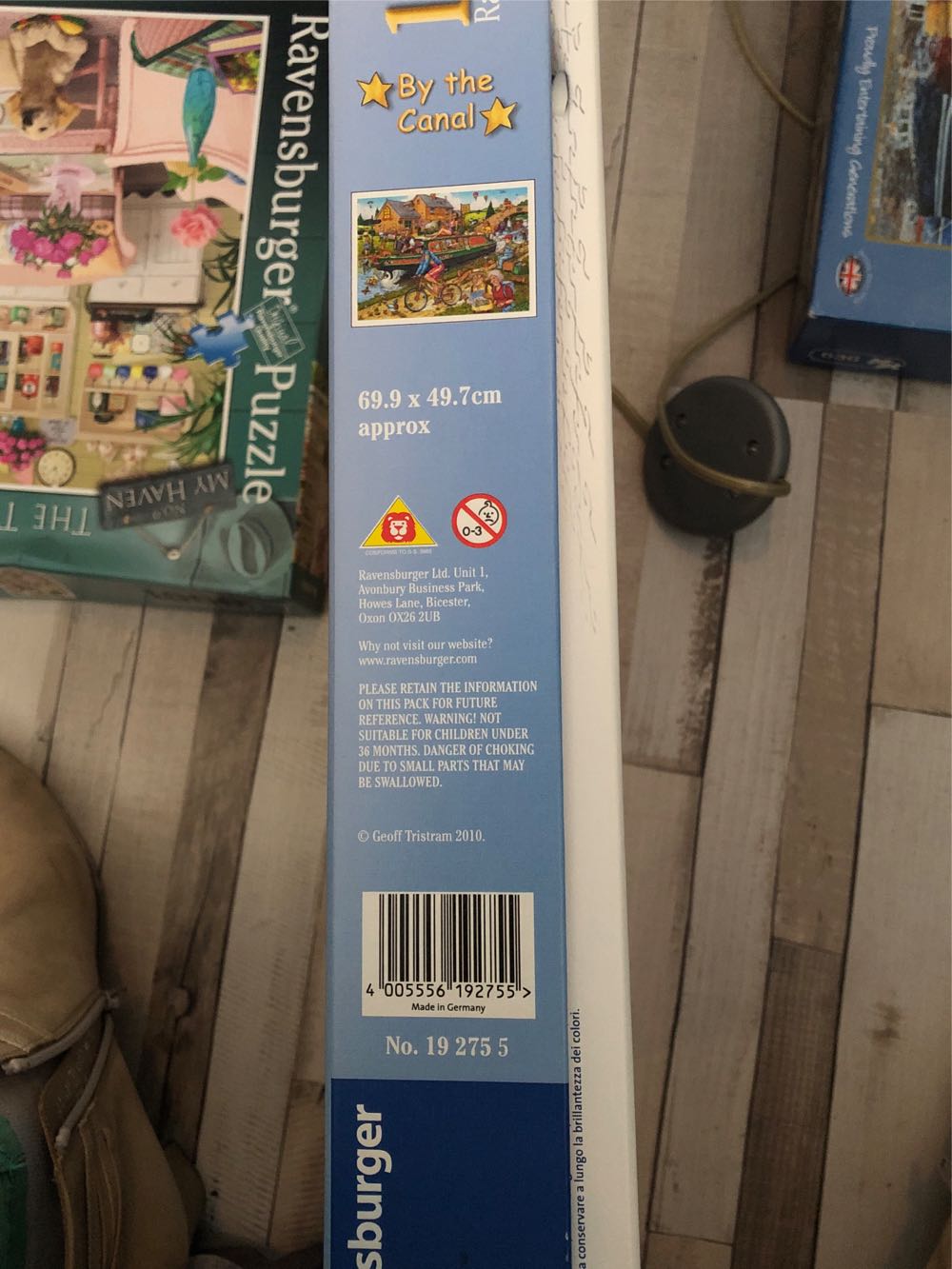 By The Canal (Best of British No. 3)* - Ravensburger puzzle collectible [Barcode 4005556192755] - Main Image 2