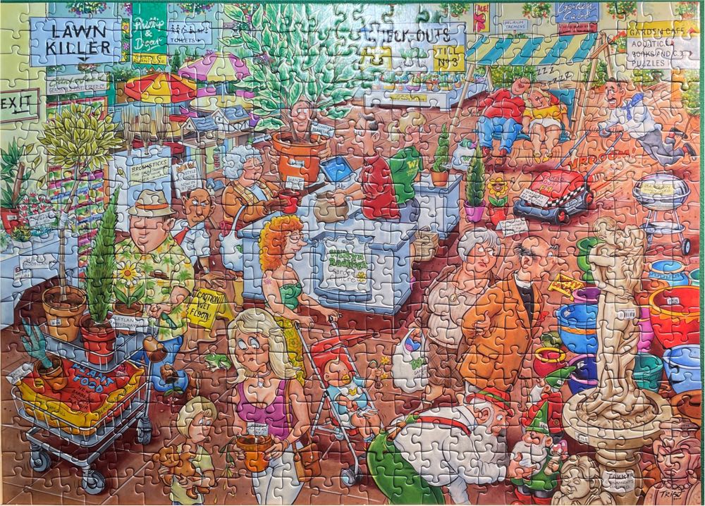 Best Of British Wiltyn Badleigh Garden Centre  - Ravensburger puzzle collectible [Barcode 4005556140671] - Main Image 3