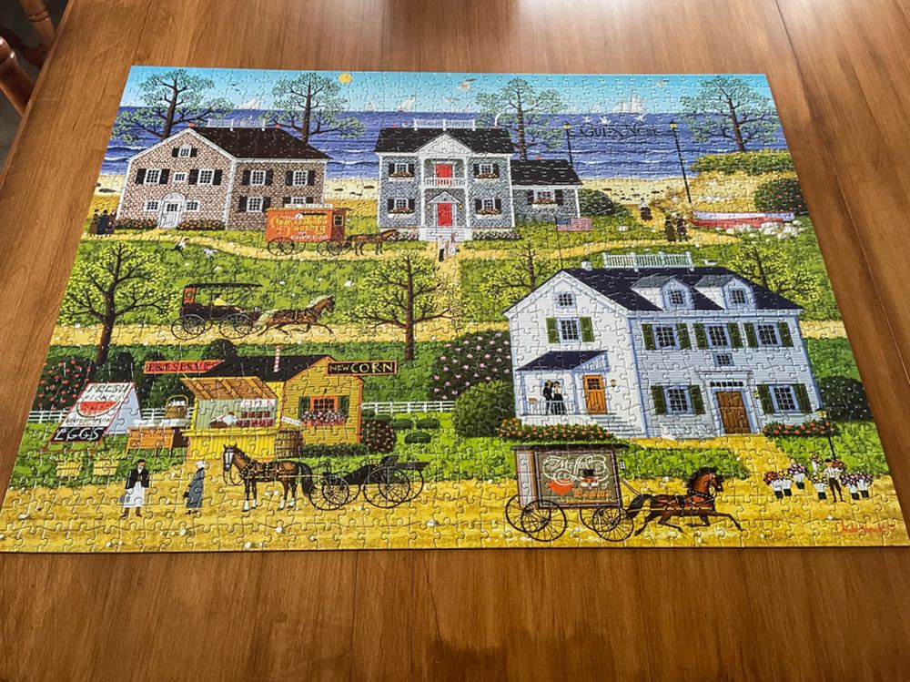 Hills Nest - Buffalo Charles Wysocki puzzle collectible - Main Image 2