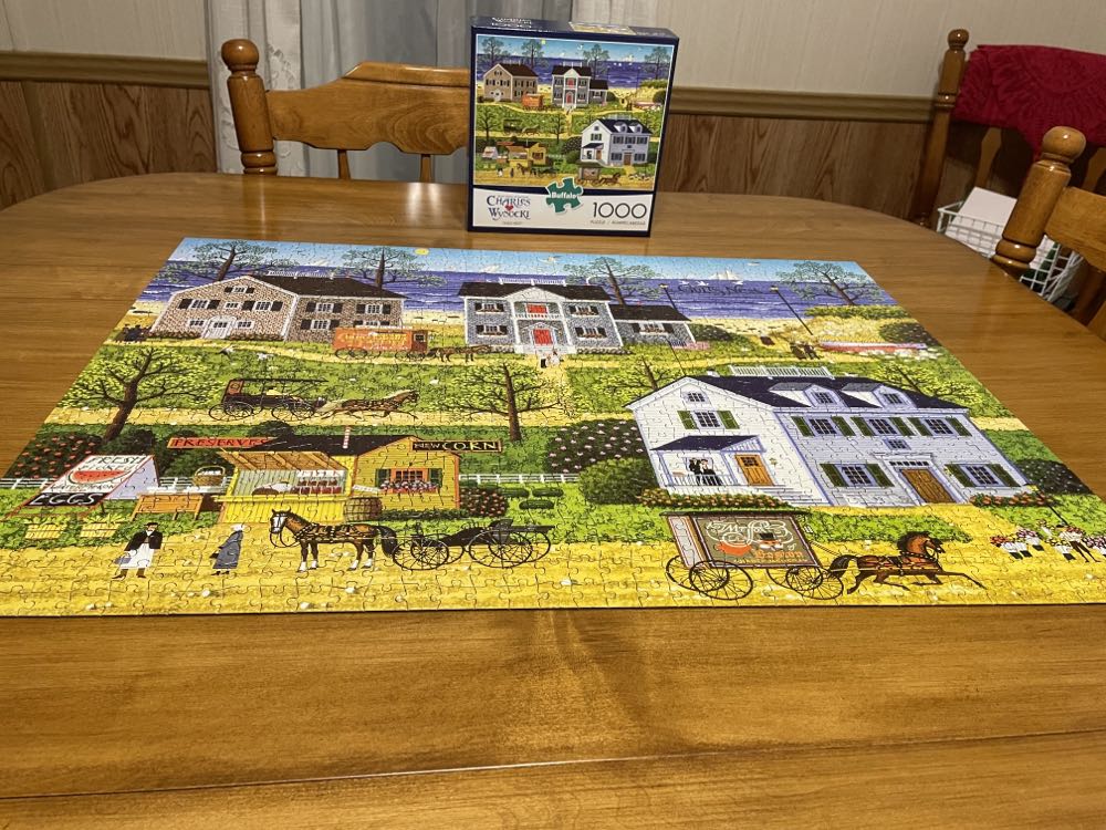 Hills Nest - Buffalo Charles Wysocki puzzle collectible - Main Image 3