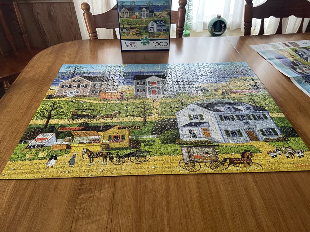 Hills Nest - Buffalo Charles Wysocki puzzle collectible - Main Image 4