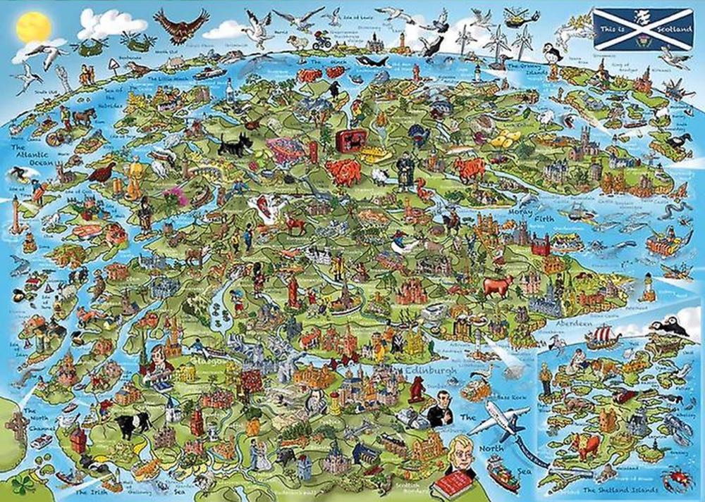 This Is Scotland - Gibsons puzzle collectible [Barcode 5012269063608] - Main Image 2
