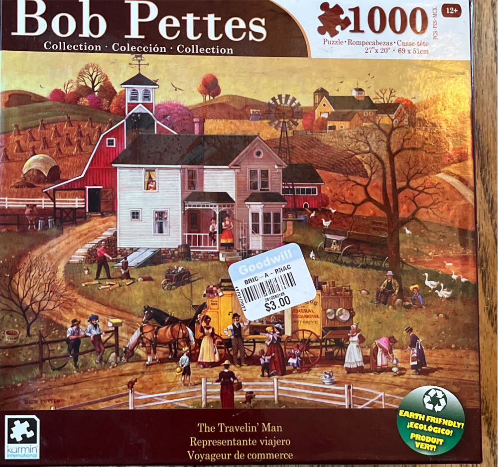 Unexpected Snowfall Cottage Kitchen View