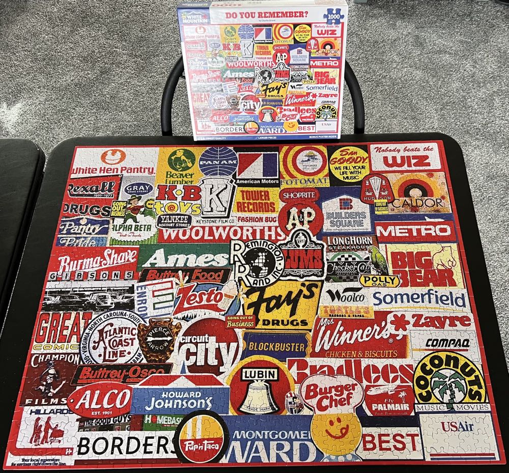 Do You Remember-selling  - White Mountain Puzzles puzzle collectible [Barcode 724819266418] - Main Image 3