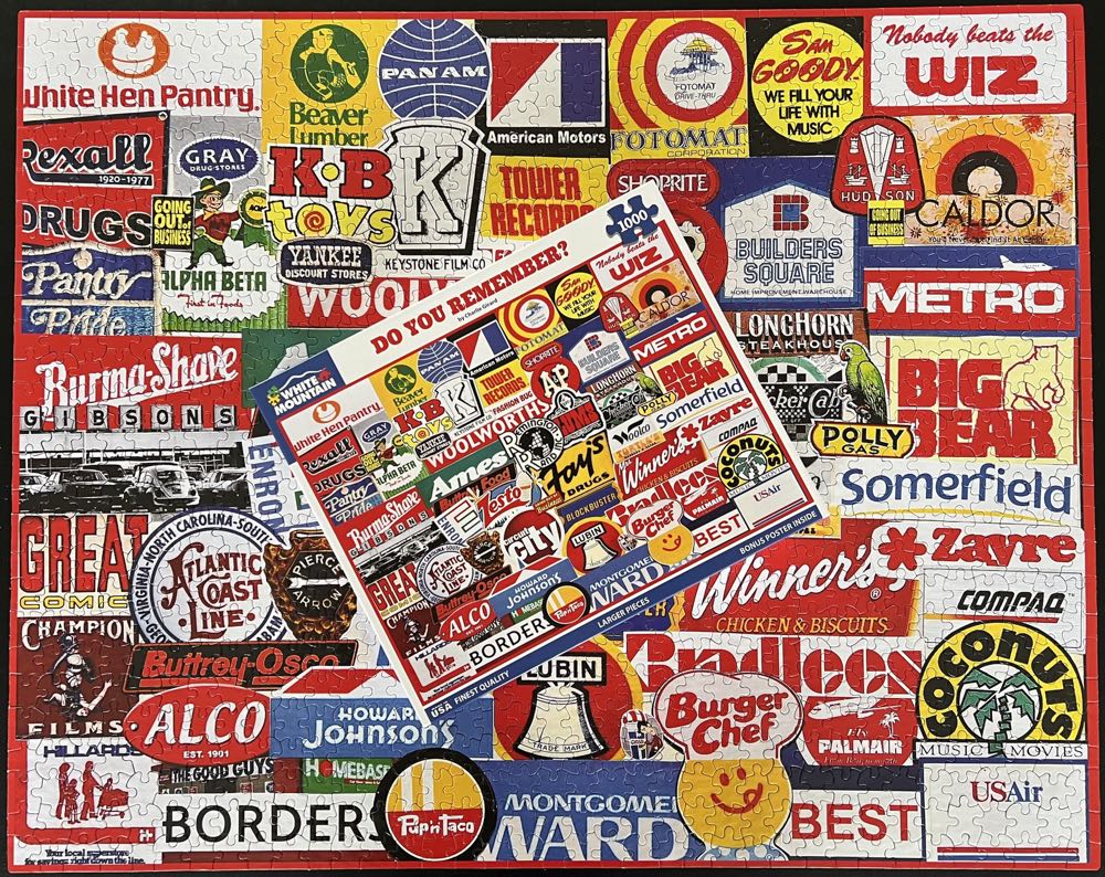 Do You Remember-selling  - White Mountain Puzzles puzzle collectible [Barcode 724819266418] - Main Image 4