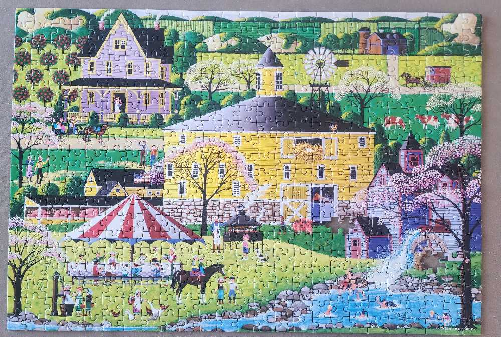 Barbecue At The Round Barn - Sure Lox puzzle collectible - Main Image 1