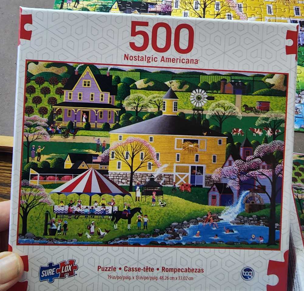 Barbecue At The Round Barn - Sure Lox puzzle collectible - Main Image 2
