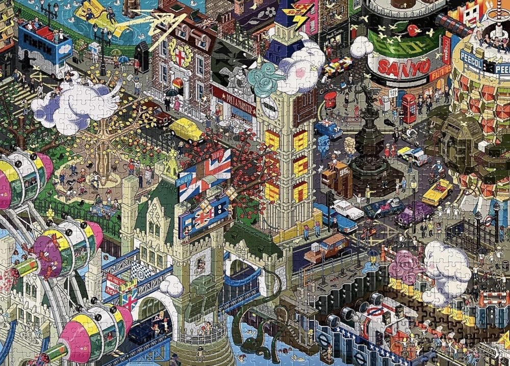 London Quest  (Ewelina Messenger) - Heye Puzzle puzzle collectible [Barcode 4001689299354] - Main Image 3