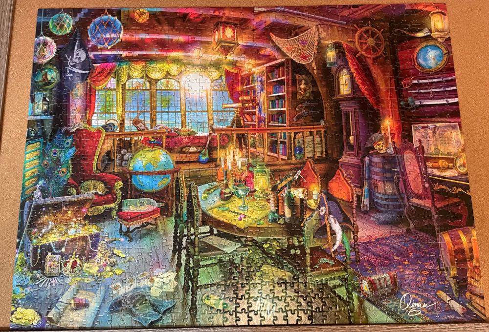 The Pirate Captain’s Dream - Buffalo 🇺🇸 puzzle collectible [Barcode 079346995561] - Main Image 2