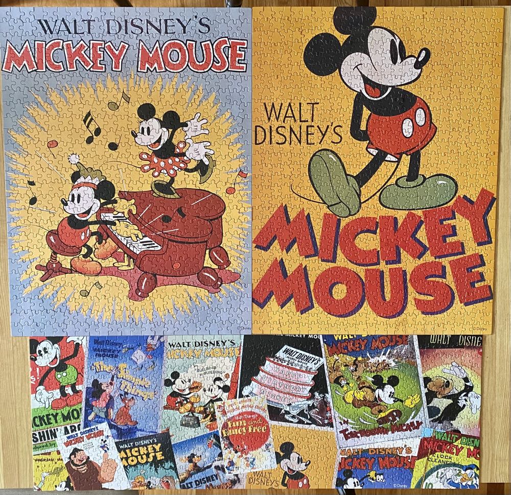 Disney - Mickey Mouse 3 Puzzles - Ceaco puzzle collectible [Barcode 021081350822] - Main Image 2