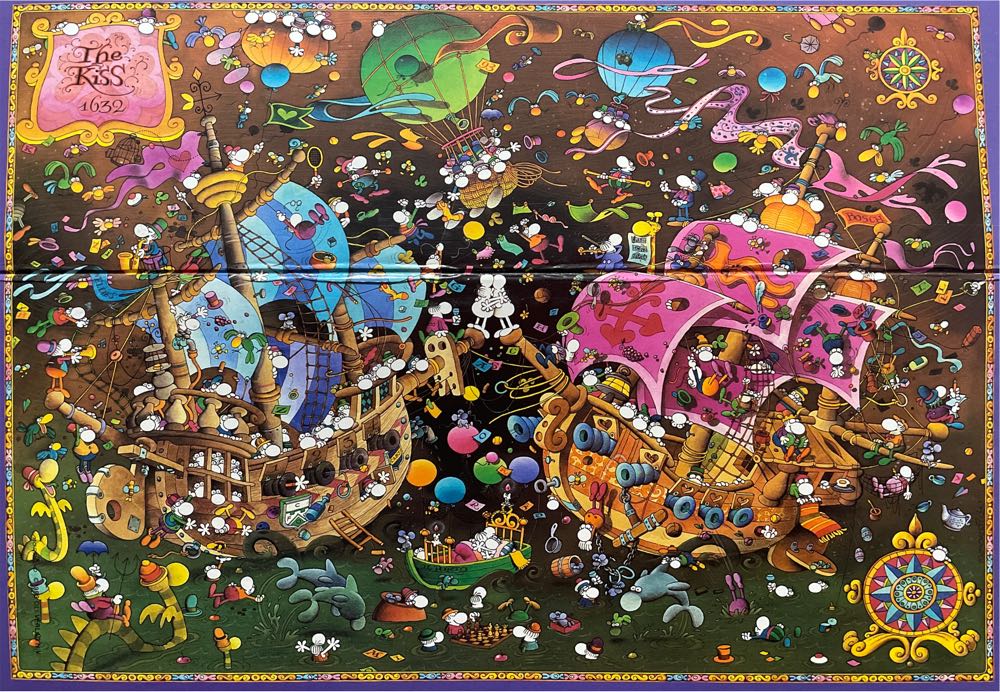 The Kiss - Heye 🇩🇪 puzzle collectible [Barcode 4001689086640] - Main Image 1