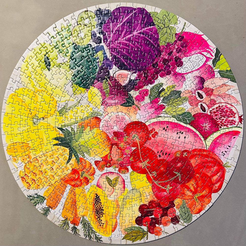 Sold - Fruits and Vegetables - Ravensburger puzzle collectible - Main Image 2