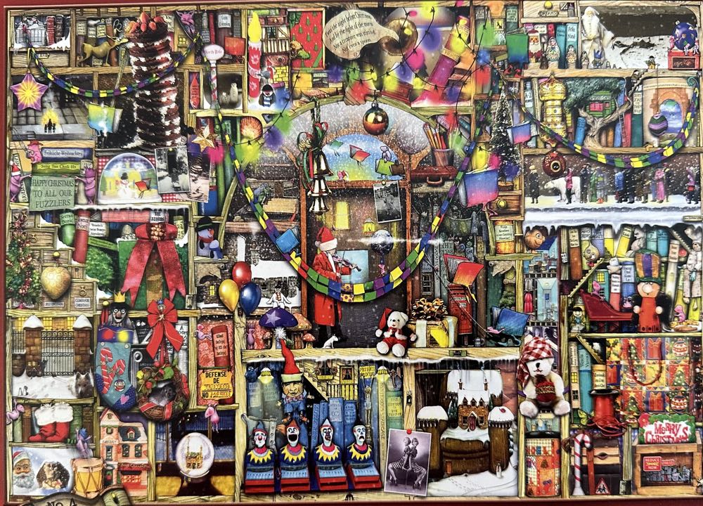 The Christmas Cupboard - SOLD - Ravensburger puzzle collectible - Main Image 2