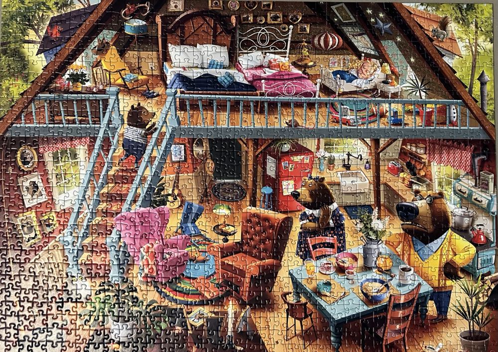 Sold - Goldilocks Gets Caught! - Ravensburger puzzle collectible - Main Image 2