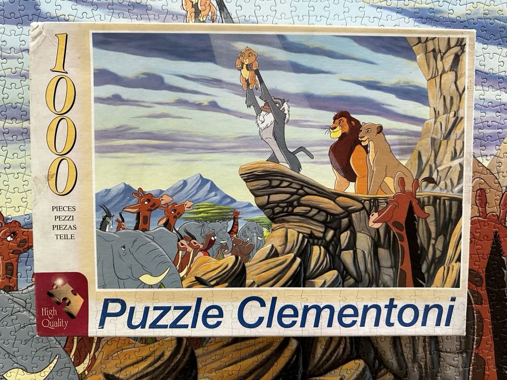 The Lion King - Clementoni puzzle collectible [Barcode 8005125311293] - Main Image 3