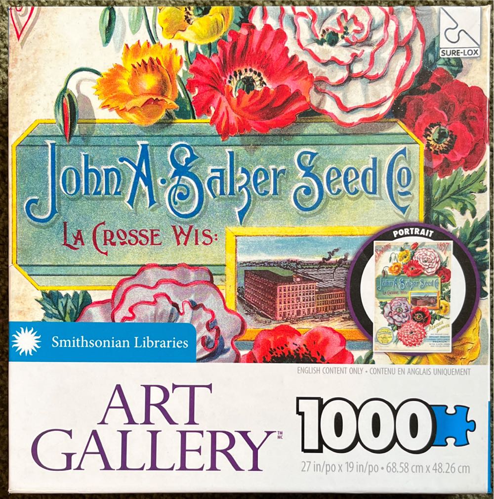 Smithsonian Libraries John A Salzer Catalog Pieces Smithsonian - TCGToys puzzle collectible [Barcode 686141016553] - Main Image 2